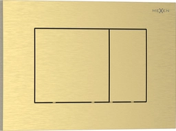 Mexen Tex 02 przycisk spłukujący, złoty szczotkowany - 6102-11