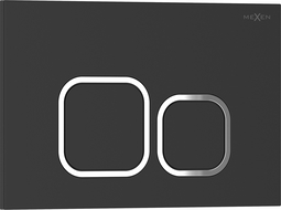 Mexen Tex 03 pulsante di scarico, nero opaco - 6103-02