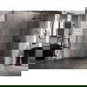 Mexen Lunar L Duschwand Walk-in rechts 80 x 200 cm, transparent 8 mm, schwarz - 830L-080-000-70-00-P