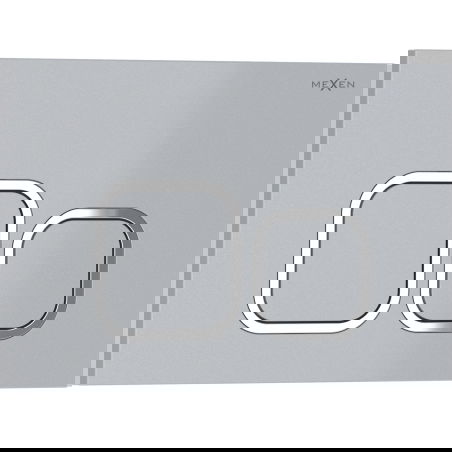 Mexen Tex 03 spolningsknapp, matt krom - 6103-04