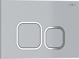 Mexen Tex 03 spoelknop, mat chroom - 6103-04