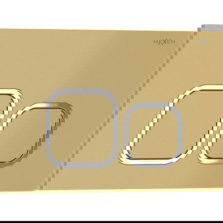Mexen Tex 03 pulsante di risciacquo, oro - 6103-06