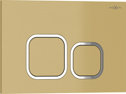 Mexen Tex 03 pulsante di risciacquo, oro - 6103-06