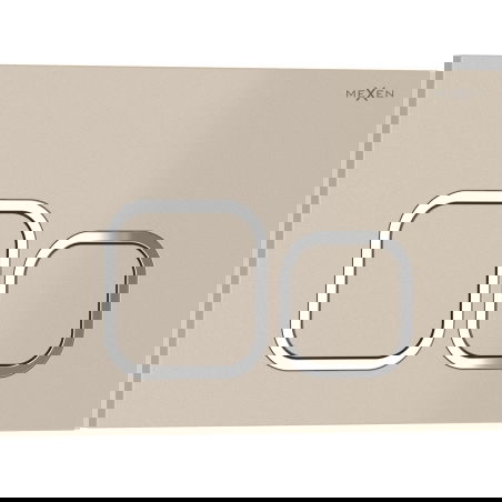 Mexen Tex 03 pulsante di scarico, beige - 6103-07