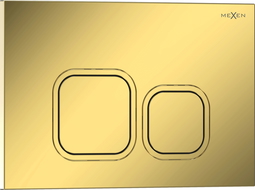 Mexen Tex 03 Spolknapp, glänzend schampanescheg Goud - 6103-08