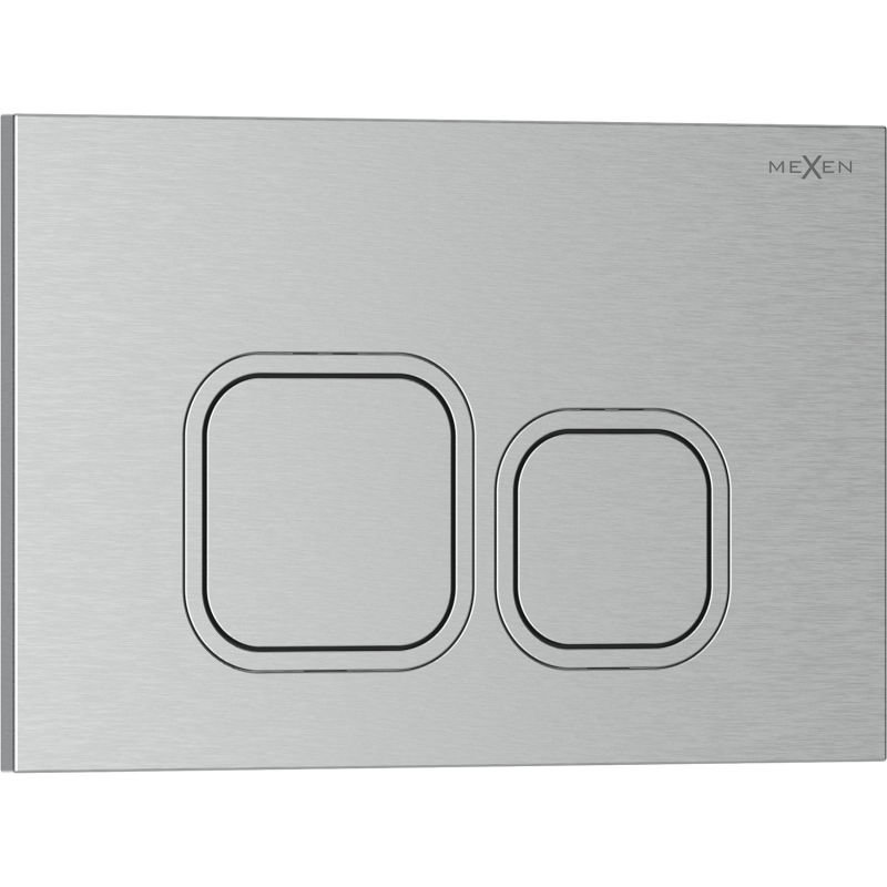 Mexen Tex 03 Spültaste, gebürstetes Nickel - 6103-10