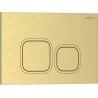 Mexen Tex 03 flush button, brushed gold - 6103-11