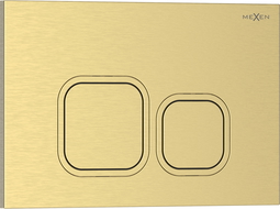 Mexen Tex 03 spoelknop, geborsteld goud - 6103-11