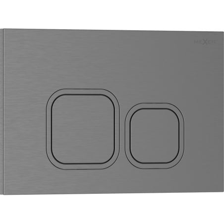 Mexen Tex 03 bouton de chasse, gun gris brossé - 6103-12