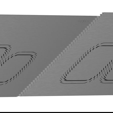 Mexen Tex 03 pulsante di scarico, gun gray spazzolato - 6103-12