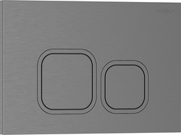 Mexen Tex 03 spoelknop, geborsteld gun gray - 6103-12