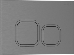 Mexen Tex 03 Spültaste, gebürstetes Gun Gray - 6103-12
