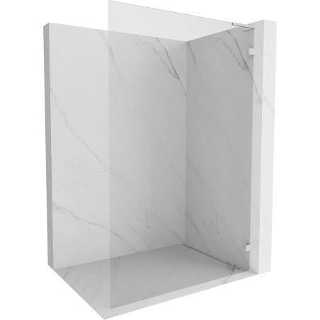 Mexen Lunar L dušisein Walk-in parempoolne 60 x 200 cm, läbipaistev 8 mm, harjatud nikliga - 830L-060-000-97-00-P