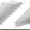 Mexen Lunar L douchewand Walk-in rechts 70 x 200 cm, transparant 8 mm, geborsteld nikkel - 830L-070-000-97-00-P
