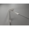 Mexen Lunar L Duschwand Walk-in rechts 70 x 200 cm, transparent 8 mm, gebürsteter Nickel - 830L-070-000-97-00-P