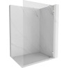 Mexen Lunar L dušisein Walk-in parempoolne 80 x 200 cm, läbipaistev 8 mm, harjatud nikliga - 830L-080-000-97-00-P
