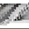 Mexen Lunar-B douchedeur scharnierend links 80 cm, transparant, chroom - 832-080-000-01-00-L