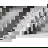 Mexen Lunar-B douchedeur naar buiten draaiend links 85 cm, transparant, chroom - 832-085-000-01-00-L