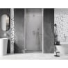 Mexen Lunar-B drzwi prysznicowe uchylne lewe 85 cm, transparent, chrom - 832-085-000-01-00-L