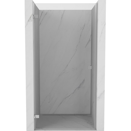Mexen Lunar-B dušiukse vasakule avanev 95 cm, läbipaistev, kroom - 832-095-000-01-00-L