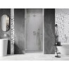 Mexen Lunar-B dušiukse vasakule avanev 95 cm, läbipaistev, kroom - 832-095-000-01-00-L