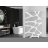 Mexen Kioto dušisein Walk-in 90 x 200 cm, valge laine 8 mm, valge - 800-090-101-20-97