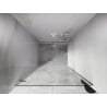Porte de douche pivotante Mexen Lunar-B gauche 60 cm, transparent, blanc - 832-060-000-20-00-L