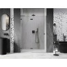 Mexen Lunar L dušiuks uksed vasak 135 cm, läbipaistev, püssmetall - 834L-135-000-95-00-L