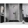 Mexen Lunar L dušiuks uksed vasak 135 cm, läbipaistev, püssmetall - 834L-135-000-95-00-L