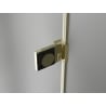 Mexen Lunar-B porte de douche pivotante gauche 60 cm, transparent, doré - 832-060-000-50-00-L