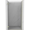 Mexen Lunar-B left hinged shower doors 65 cm, transparent, gold - 832-065-000-50-00-L