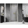 Mexen Lunar-B vasakpoolne hingedega dušiuks 85 cm, läbipaistev, kuldne - 832-085-000-50-00-L