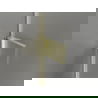 Mexen Lunar-B Duschschwenktür links 60 cm, transparent, gold gebürstet - 832-060-000-55-00-L