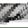 Mexen Lunar-B draaibare douchedeur links 85 cm, transparant, geborsteld goud - 832-085-000-55-00-L