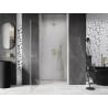 Mexen Lunar-B porte de douche pivotante gauche 90 cm, transparent, or brossé - 832-090-000-55-00-L
