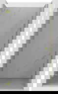 Mexen Lunar-B Duschpendeltür links 95 cm, transparent, gold gebürstet - 832-095-000-55-00-L