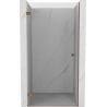 Mexen Lunar-B drzwi prysznicowe uchylne lewe 75 cm, transparent, różowe złoto - 832-075-000-60-00-L