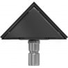 Mexen Flat-T M13 drain de sol triangulaire 20 x 20 cm, noir - 1710320