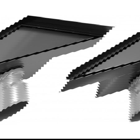 Mexen Flat-T M13 τριγωνική επιδαπέδια υποδοχή 20 x 20 cm, μαύρη - 1710320