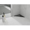 Mexen Flat-T M13 drain de sol triangulaire 20 x 20 cm, noir - 1710320
