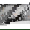 Mexen Lunar-B Duschklapptür links 95 cm, Transparent, gebürstetes Kupfer - 832-095-000-65-00-L