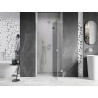 Mexen Lunar L dušiukse parem külg 70 cm, läbipaistev, kroom - 834L-070-000-01-00-P
