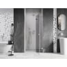 Mexen Lunar L portes de douche pivotantes droite 110 cm, transparent, chrome - 834L-110-000-01-00-P