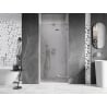 Mexen Lunar L porte de douche pivotante droite 125 cm, transparent, chrome - 834L-125-000-01-00-P