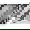 Mexen Lunar L Duschabtrennung, rechte Schwingtür, 135 cm, transparent, Chrom - 834L-135-000-01-00-P