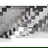 Mexen Lunar L Duschabtrennung, rechte Schwingtür, 135 cm, transparent, Chrom - 834L-135-000-01-00-P