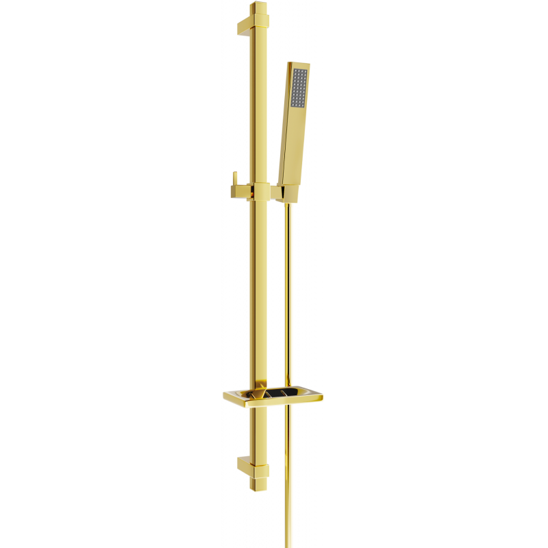 Mexen DQ00 conjunto de ducha deslizante, dorado - 785004581-50