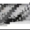 Mexen Lunar-B draaideur douche links 90 cm, transparant, geborsteld geweergrijs - 832-090-000-66-00-L