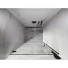 Mexen Lunar-B porte de douche pivotante gauche 95 cm, transparent, gris canon brossé - 832-095-000-66-00-L