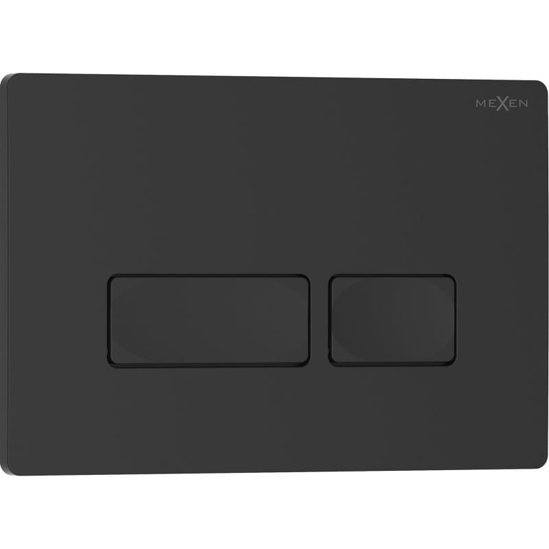 Mexen Tex 04 flush button, matte black - 6104-02